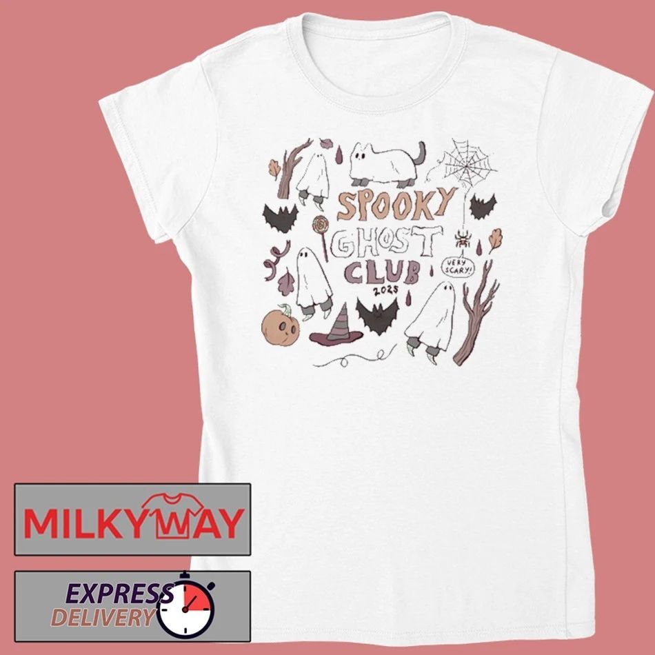 2025 The Sad Ghost Club Spooky Ghost Club Shirt
