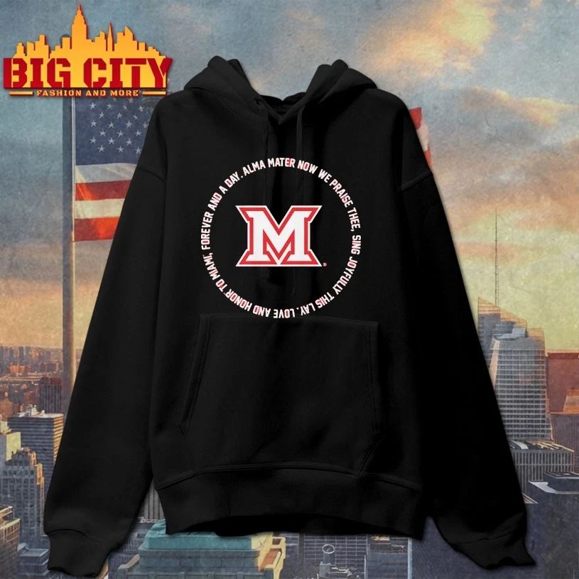 Miami OH RedHawks Fight Song Lyrics T-shirt