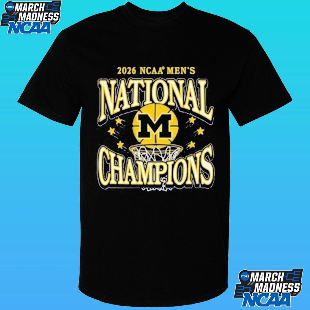 Michigan Wolverines 2026 Men’s Basketball National Champions Shirt