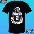 Downs 2 Dallas Cowboys Report Shirt