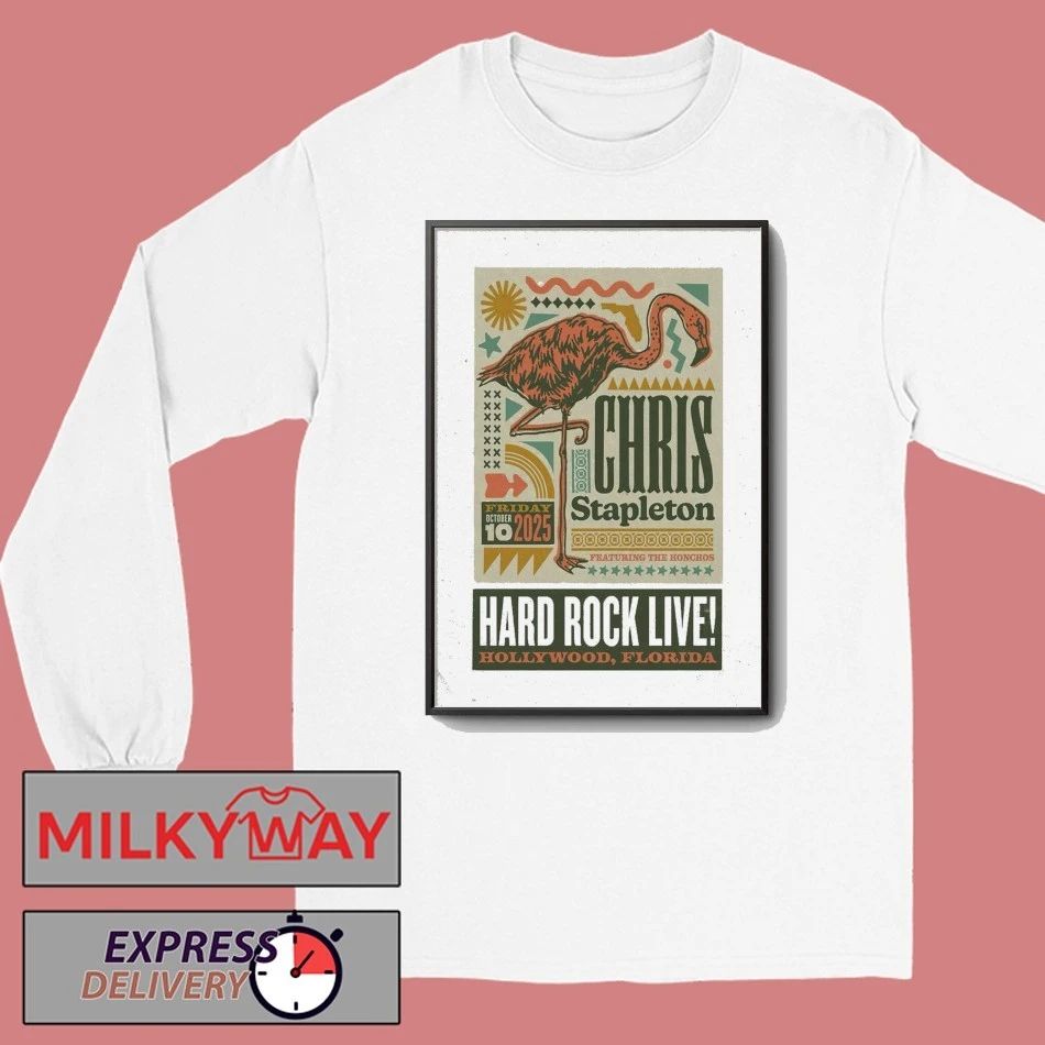 2025 Event Hard Rock Live Florida Chris Stapleton Poster shirt