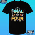 NCAA Women’s Basketball Tournament March Madness Final Four Zone Move 2026 Shirt