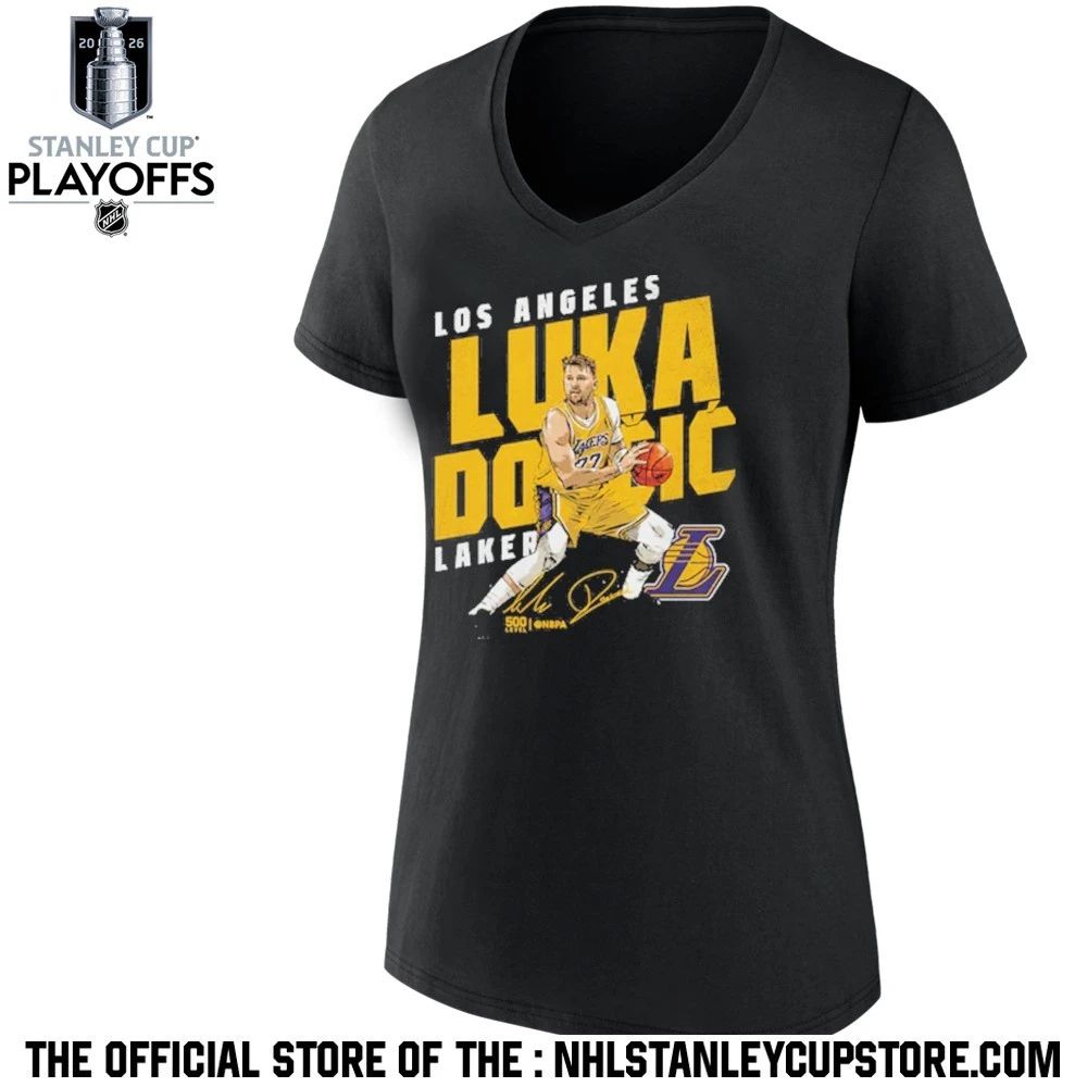 Luka Doncic Los Angeles Lakers Slant 2026 Shirt