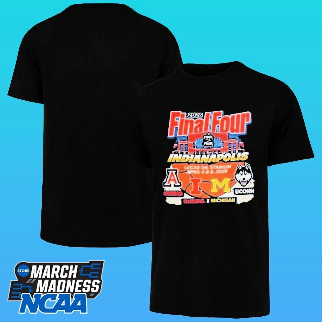 Arizona Illinois Michigan Uconn Final Four NCAA Shirt