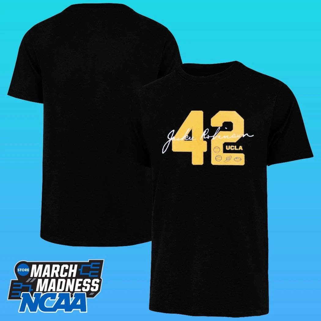 Ucla Jackie Robinson 42 Letterman 2026 Shirt