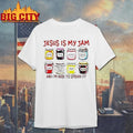 Jesus Is My Jam Christian And Im Here To Spread It Graphic Shirt