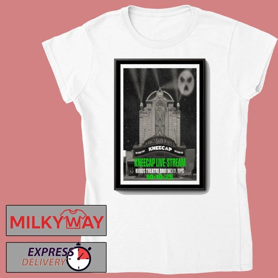 Oct 10, 2025 Kneecap Concert Kings Theatre in Brooklyn, NY Poster shirt