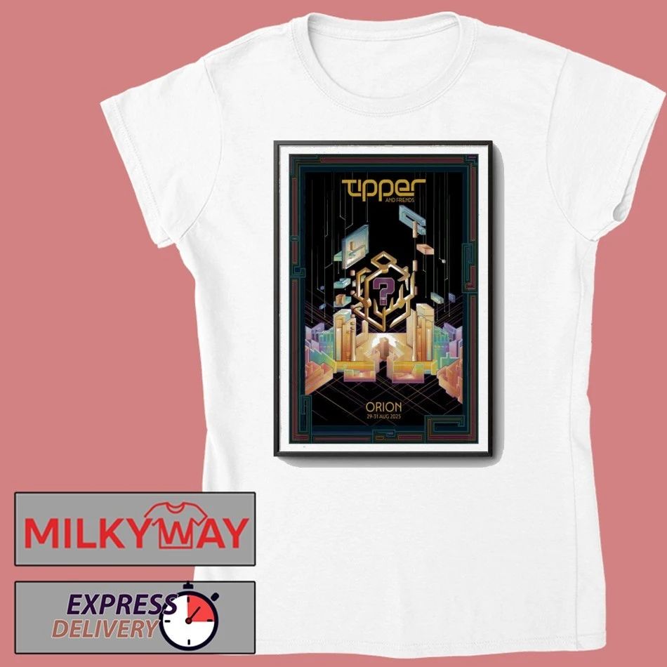 Tipper And Friends Aug 29-31, 2025 The Orion Amphitheater, Huntsville, Alabama Poster shirt