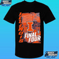 Illinois Fighting Illini Outerstuff Youth 2026 Ncaa Men’s Basketball Tournament March Madness Final Four Shirt