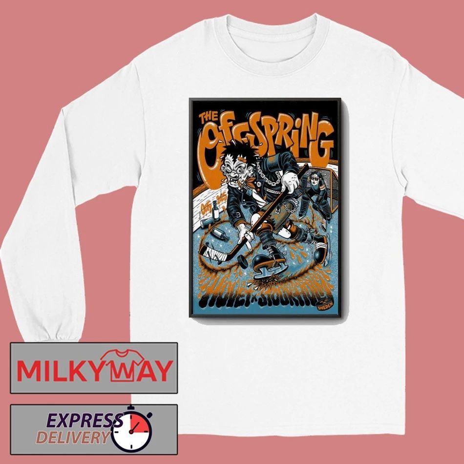 The Offspring Oct 9 2025 Stockholm Sweden Poster shirt