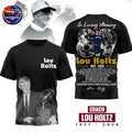 Lou Holtz Legendary Notre Dame Coach Tribute Two Sided Shirt