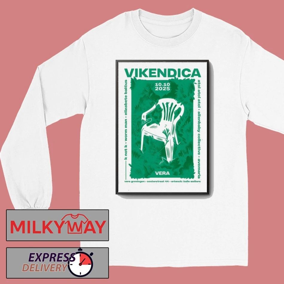 Vikendica Groningen Oct 10 2025 Poster shirt