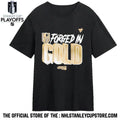 Forged In Gold Vegas Golden Knights Black 2026 Nhl Playoff Hometown Slogan Legacy Shirt