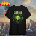 Lamb Of God Into Oblivion 10th Studio Album Cover Art Merch Burst Shirt
