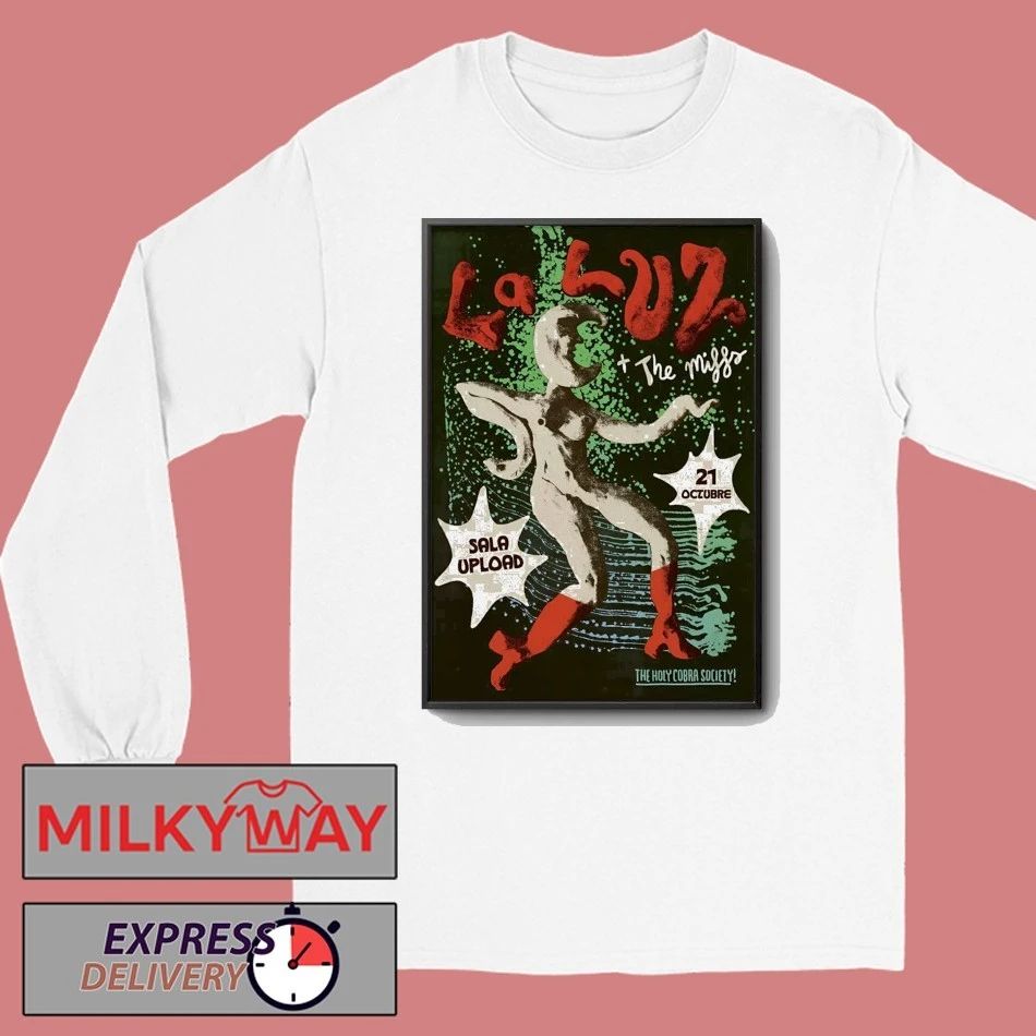 La Luz Barcelona 10.21.2025 Poster shirt