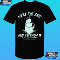 We’re The Ship And We Know It City Of Boston Women’s Hockey Shirt