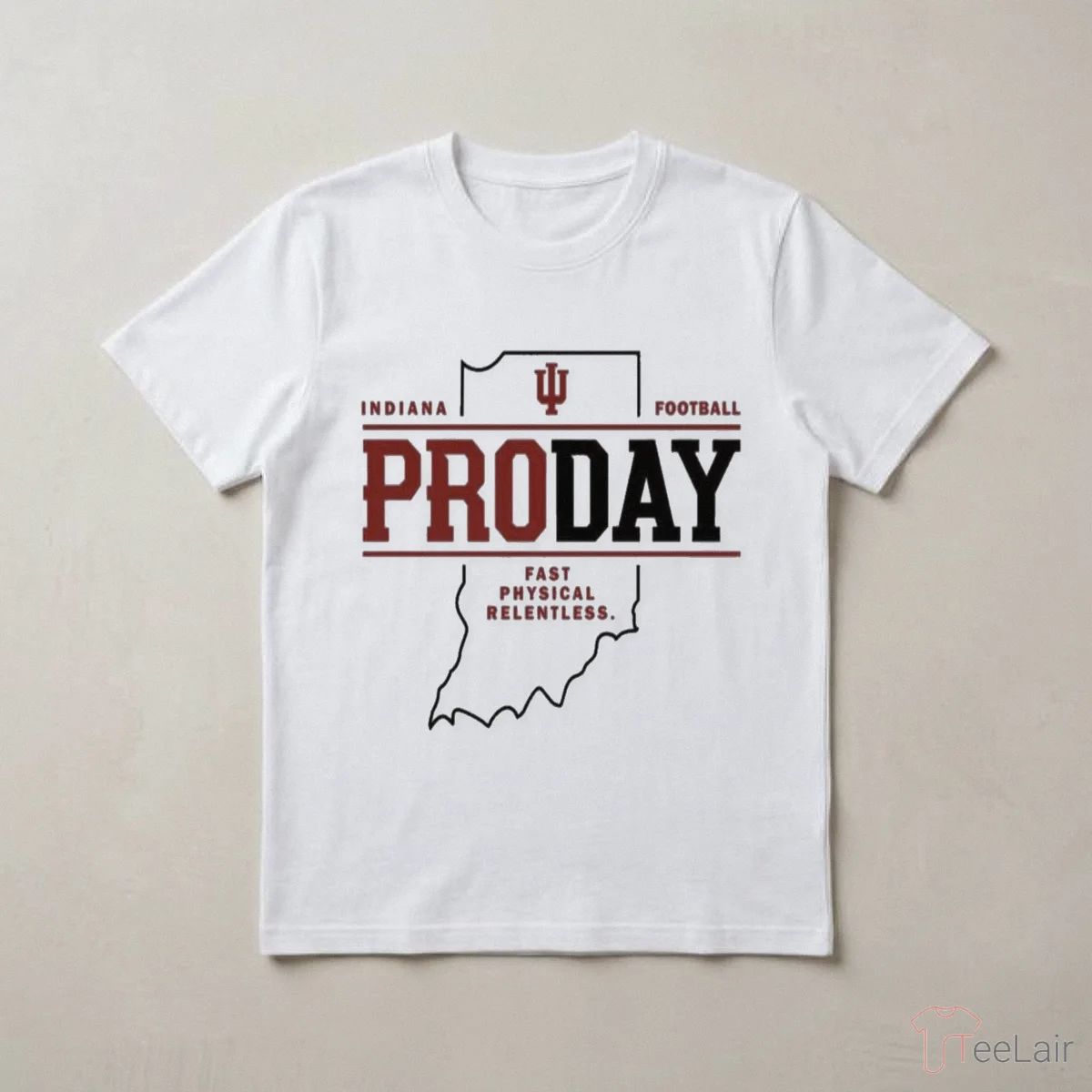 Fernando Mendoza Indiana Pro Day Football Shirt
