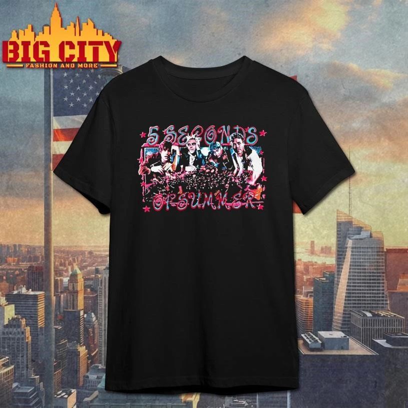 5 Seconds of Summer New Merch Concept 2026 Graphic Shirt