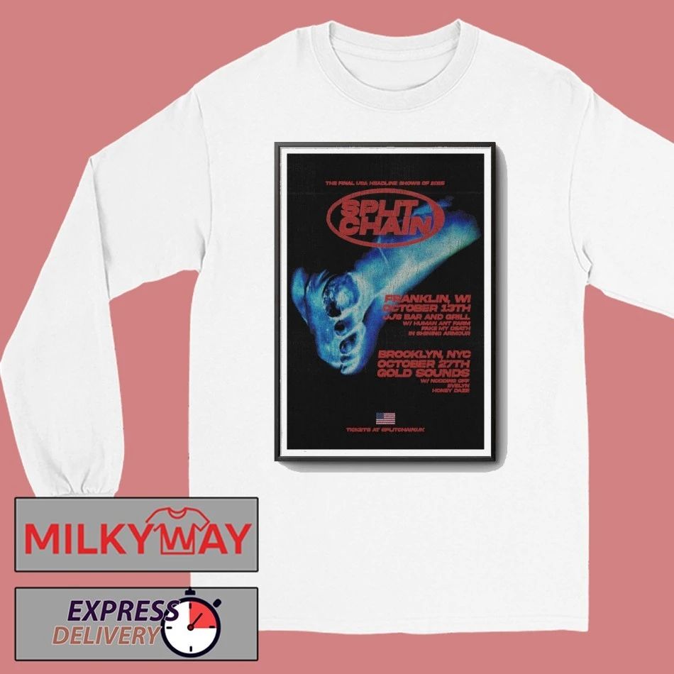 Split Chain Oct 13 2025 JJ’s Bar & Grill Franklin Poster shirt