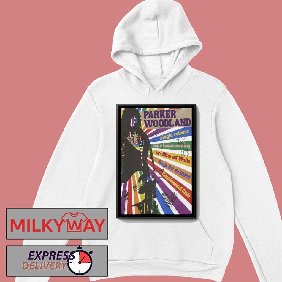 Parker Woodland Continental Club Austin Sept 30 2025 Poster shirt