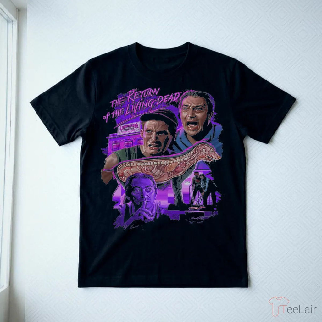 Return Of The Living Dead Hazardous To Your Health Ladies T-Shirt