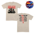 Stiff Little Fingers Raise Your Voice Ecru Tour Two Sided Shirt