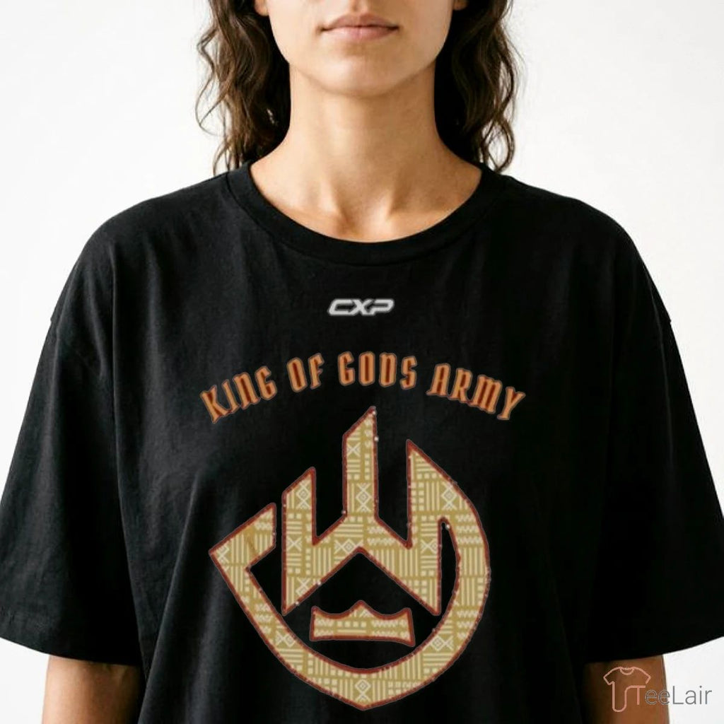 CXP King Of Gods Army Deontay Wilder Logo Shirt