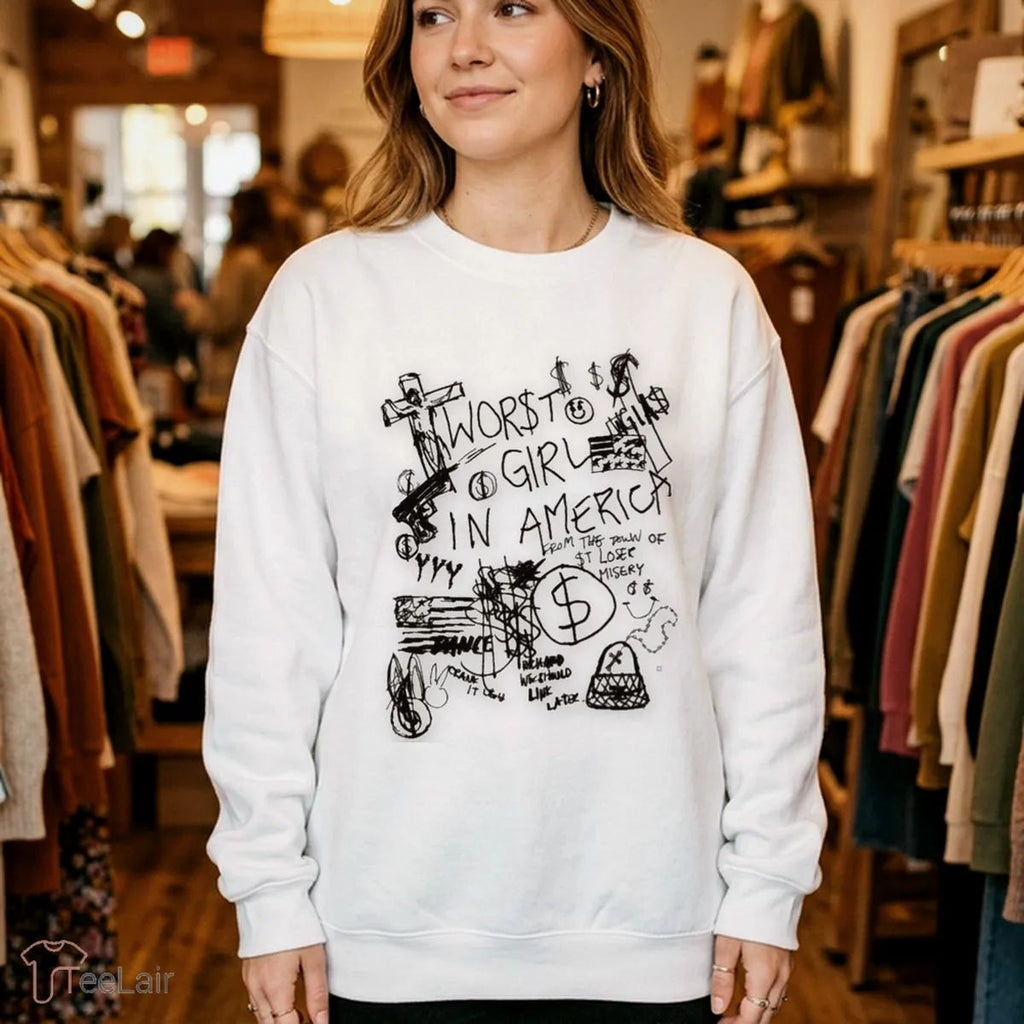 Worst Girl In America Sharpie 2026 Shirt