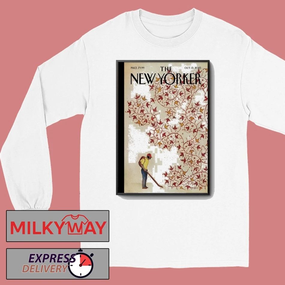 The New Yorker Poster 10.13.2025 Brian Stauffer’s Winds of Change shirt