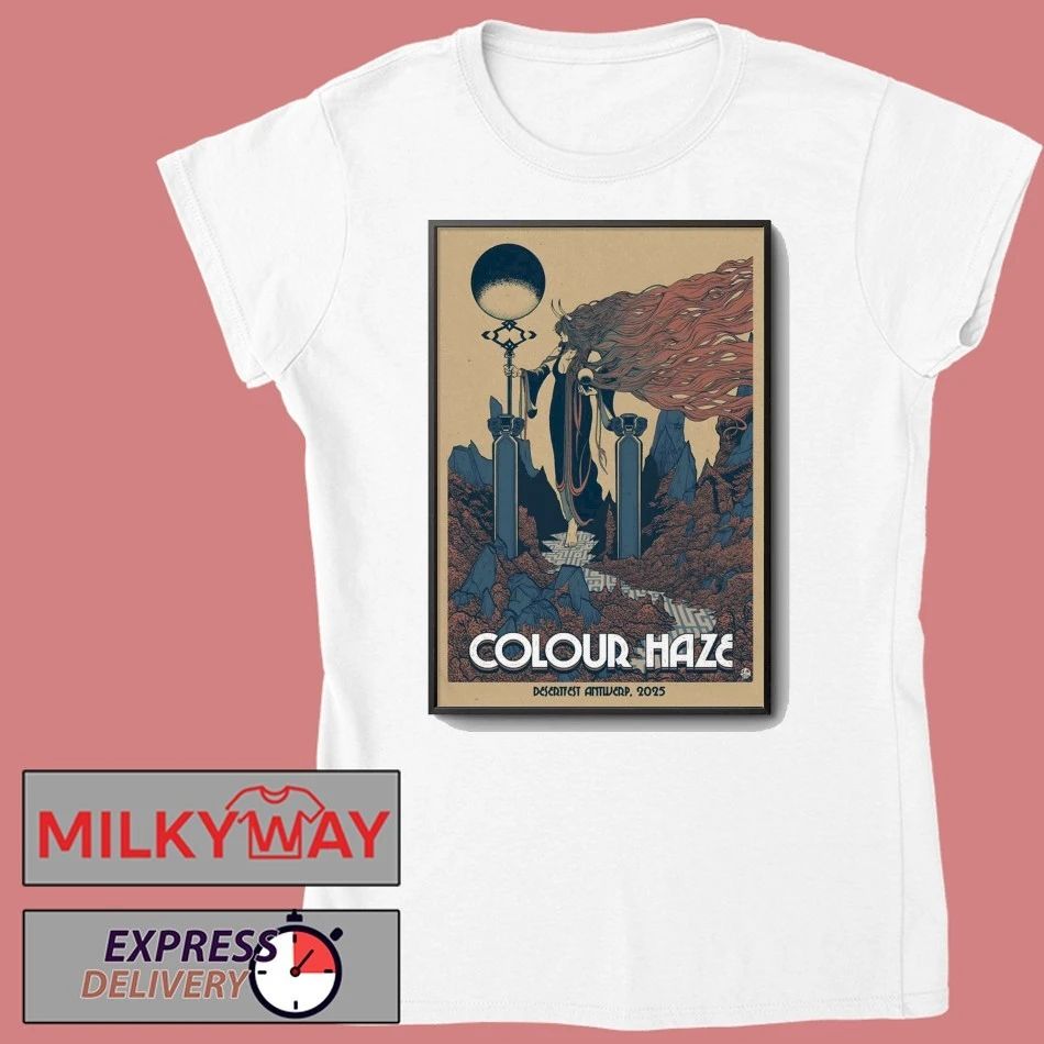 Colour Haze Oct 18 2025 Desertfest Antwerp Poster shirt