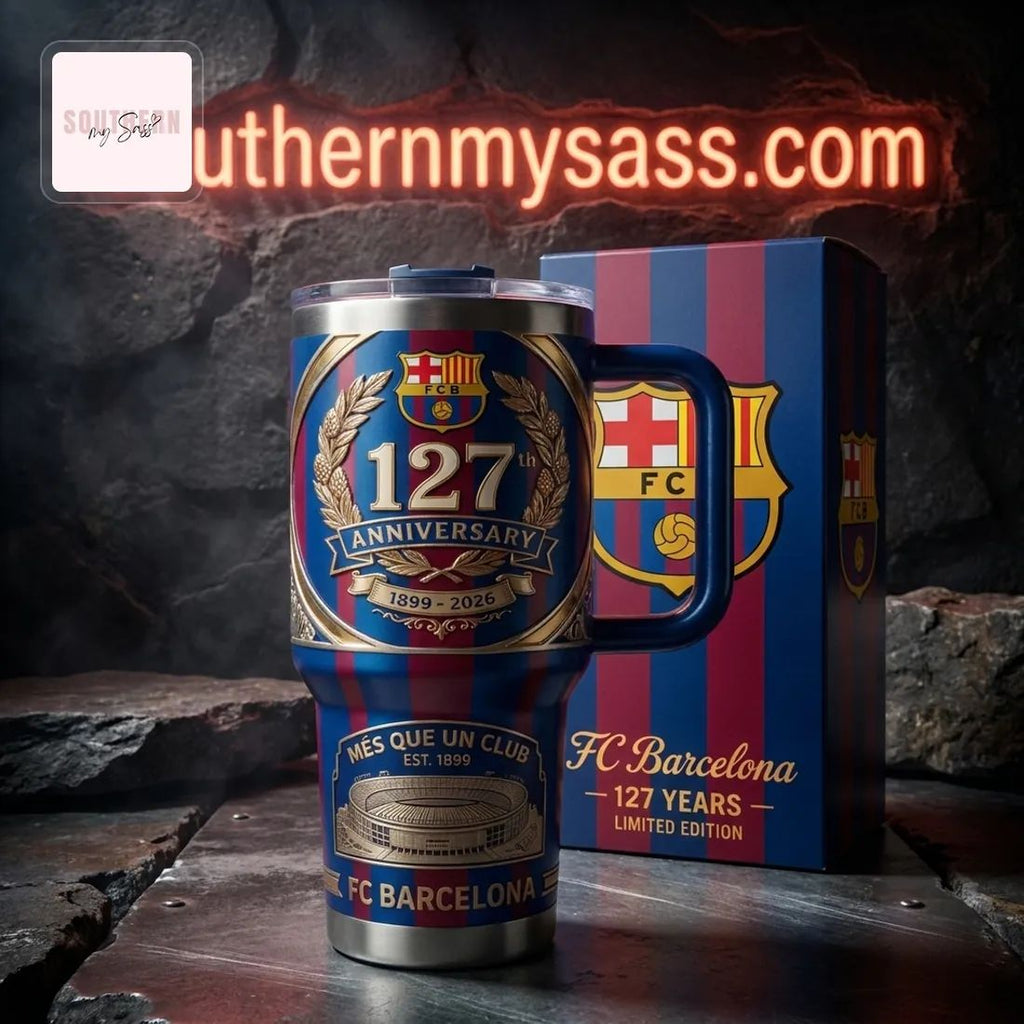 FC Barcelona 127th Anniversary Limited Edition Commemorative Tumbler