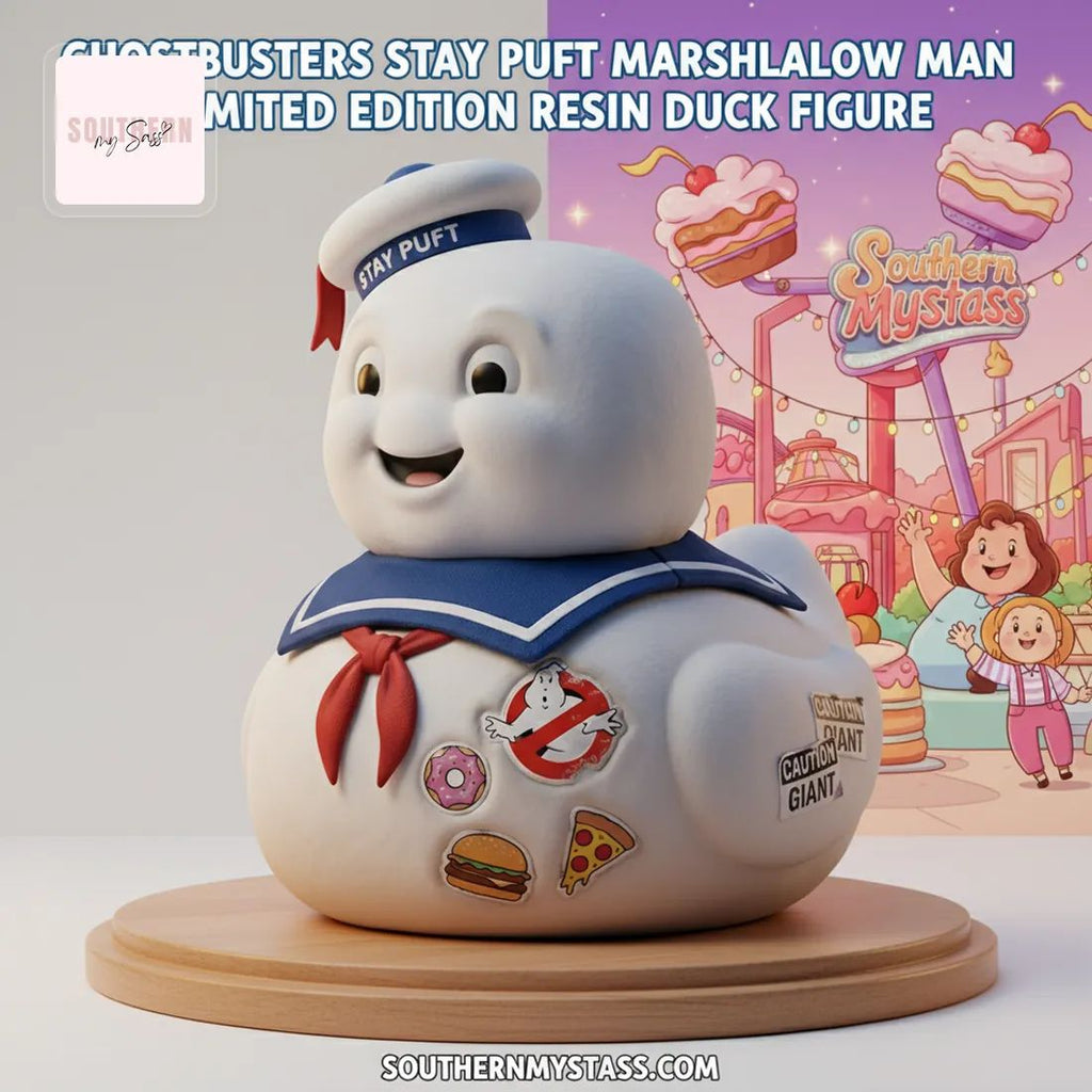 Ghostbusters Stay Puft Marshmallow Man Limited Edition Rubber Duck