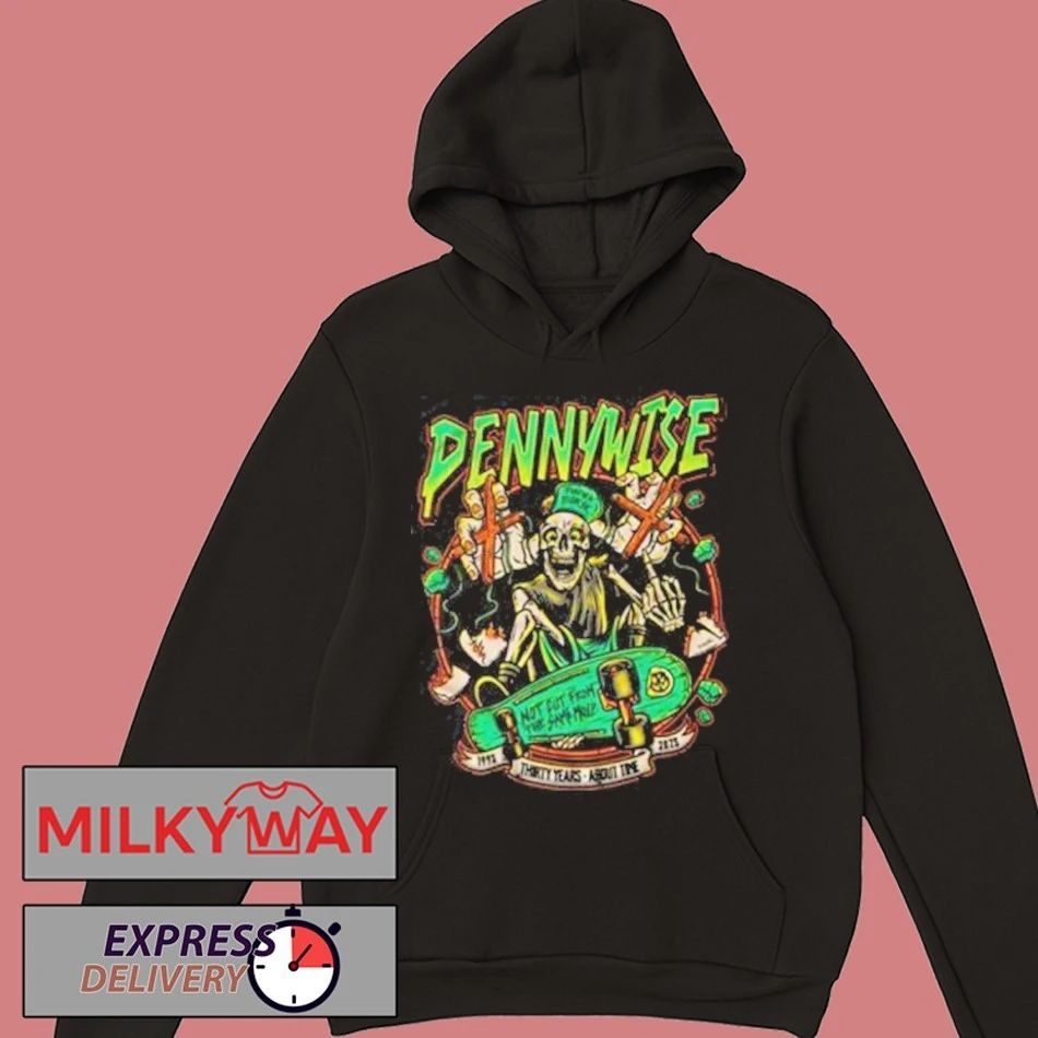 Pennywise About Time 30 Years Anniversary Same Old Story shirt