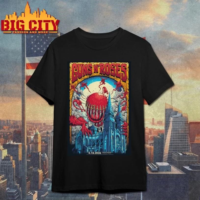 Apr 18 2026 Guns N’ Roses Fortaleza Brazil Poster Shirt