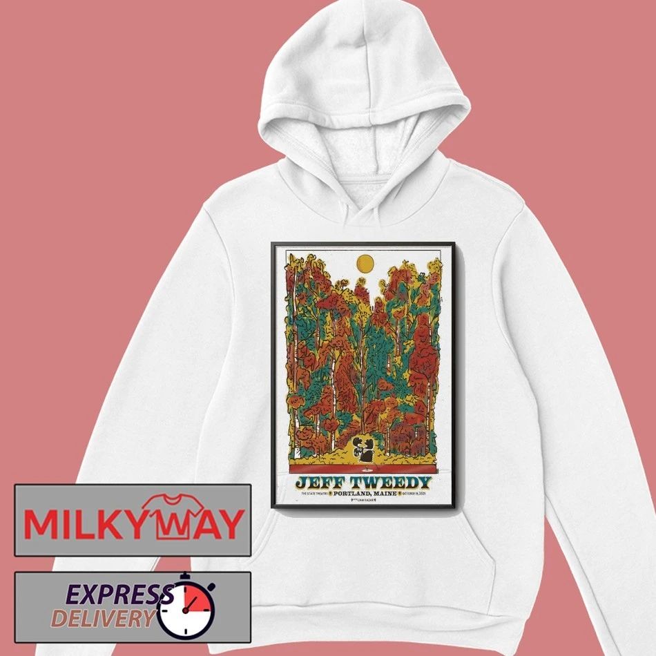 Jeff Tweedy Oct 16 2025 State Theatre in Portland Maine Poster shirt