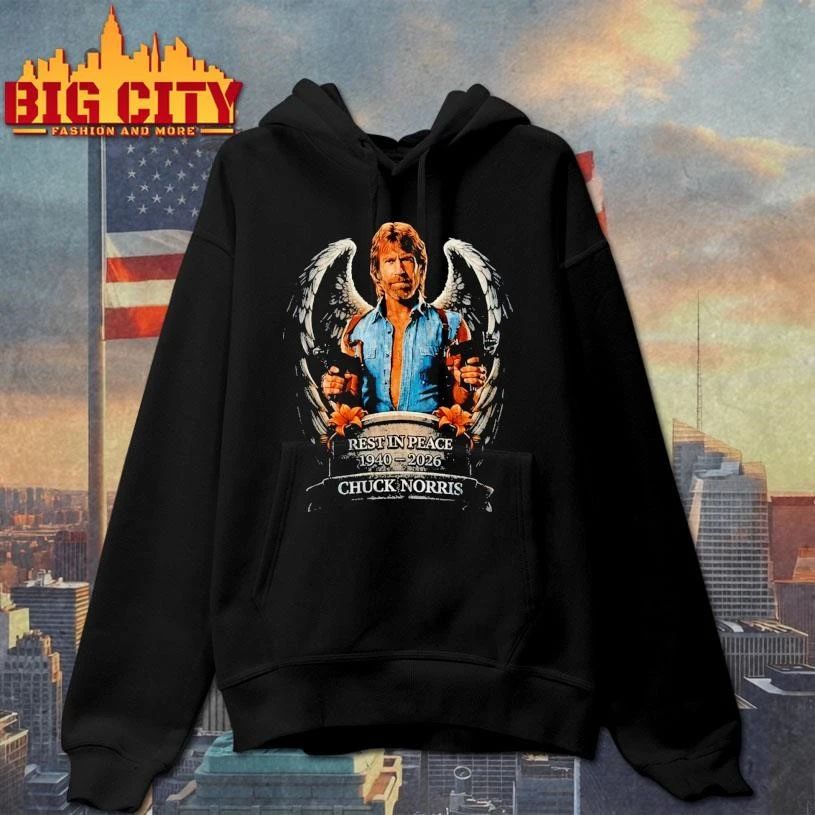 Chuck Norris Rest In Peace RIP 1940-2026 Tribute Legend Shirt