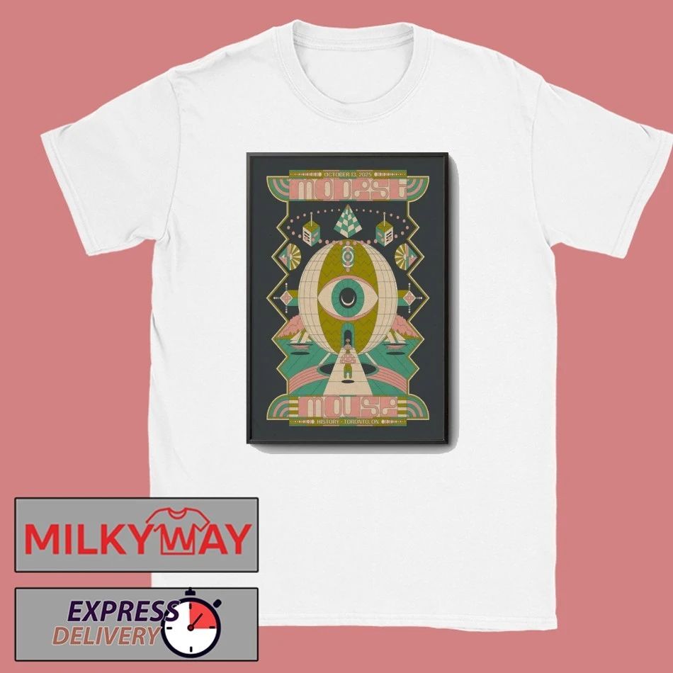 Modest Mouse 10.13.2025 Toronto ON Poster shirt