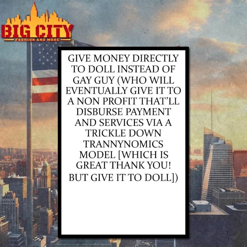 Give Money Directly To Doll Instead Of Gay Guy Text Shirt