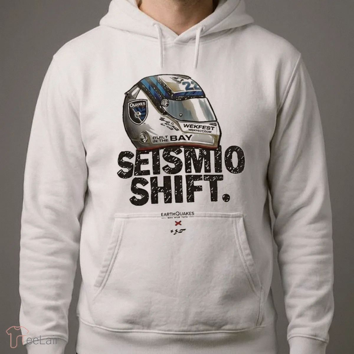 San Jose Earthquakes X Wekfest Helmet Built In The Bay Vintage Shirt