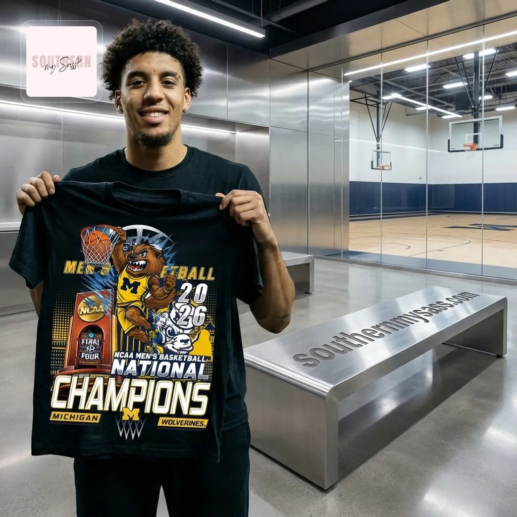 2026 Michigan Wolverines NCAA Final Four National Champions Unisex T-Shirt