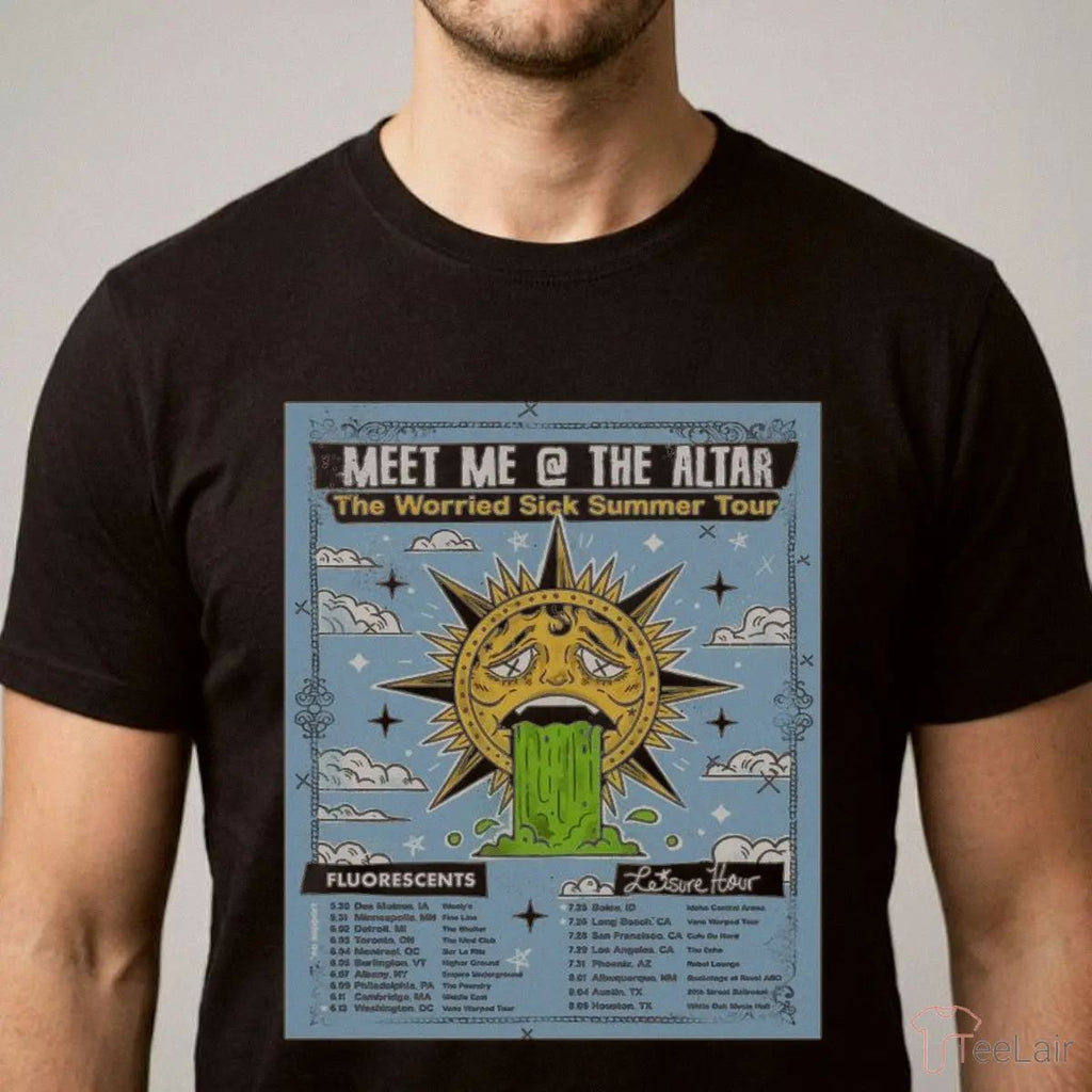 Meet Me The Altar The Worried Sick Summer Tour 26 Poster Shirt