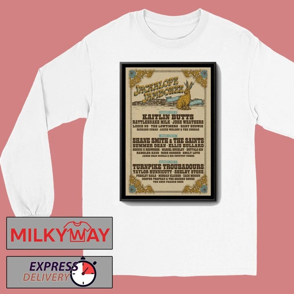 Jackalope Jamboree Pendleton Oregon Poster shirt