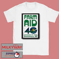 Farm Aid 40 September 20, 2025 Minneapolis, MN Poster shirt