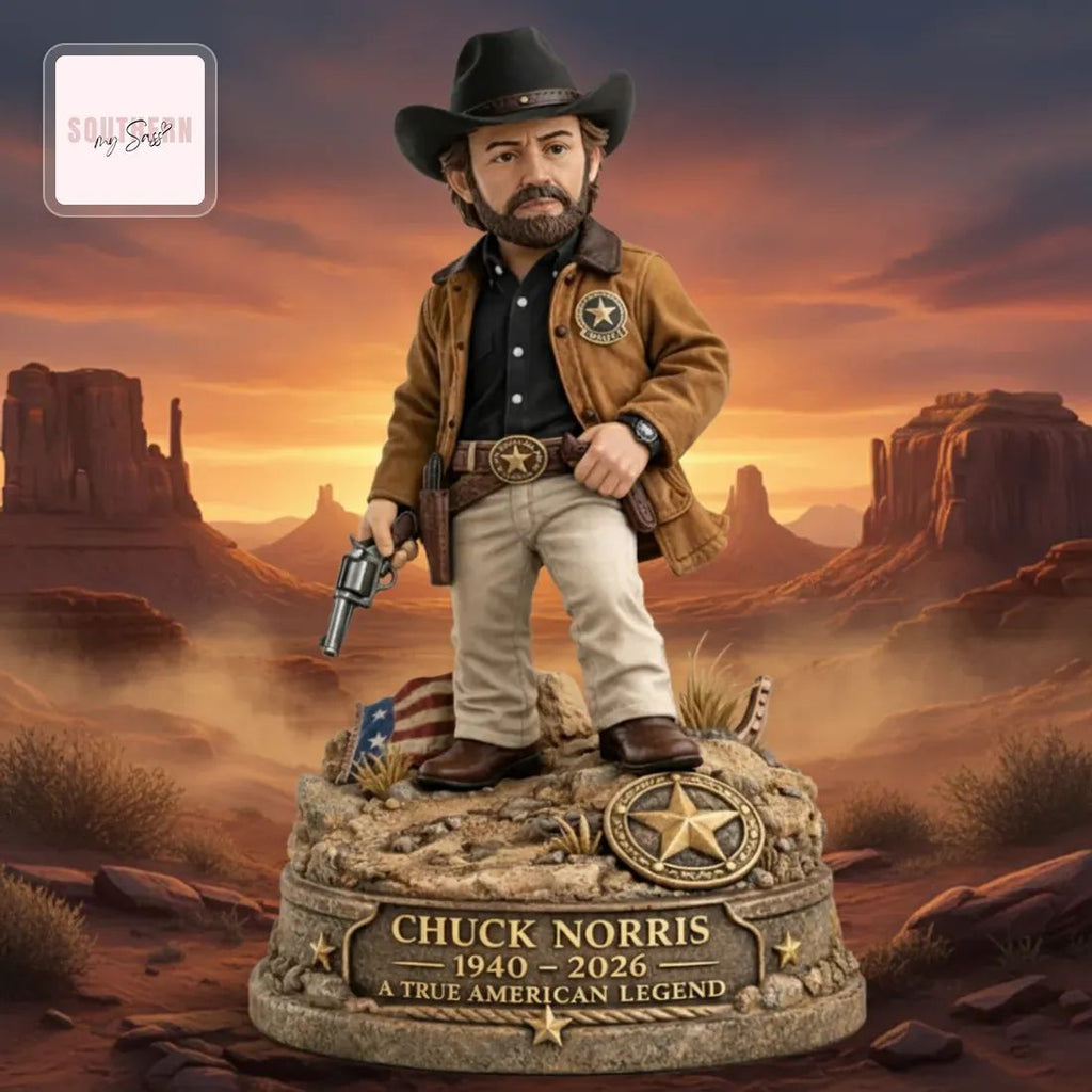 Chuck Norris A True American Legend Sheriff Pop Figure Doll