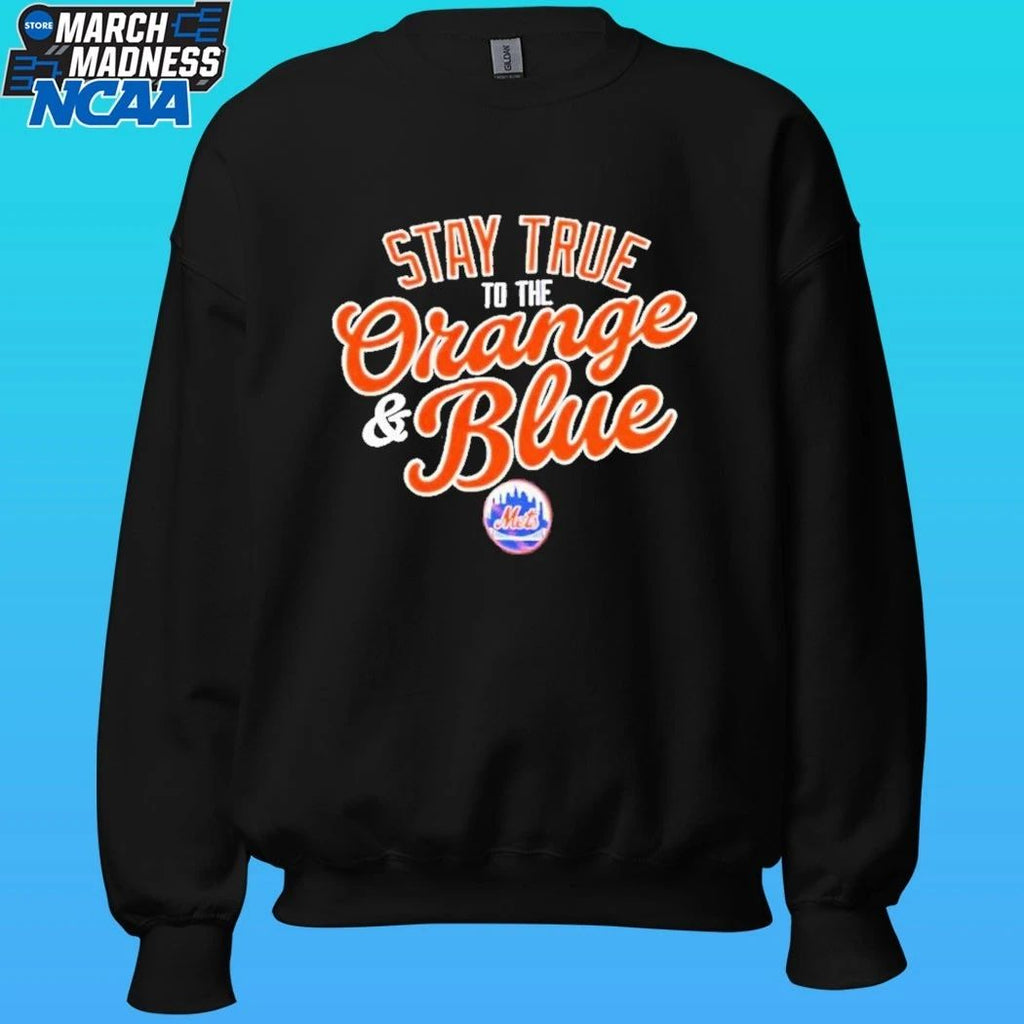 New York Mets Stay True To The Orange And Blue Shirt