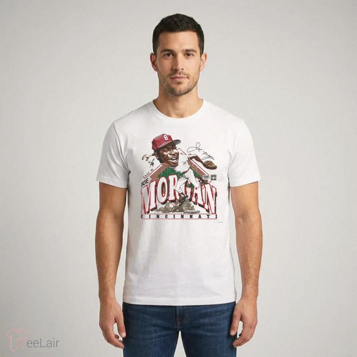 Joe Morgan Cincinnati Bruce Stark Collection Shirt