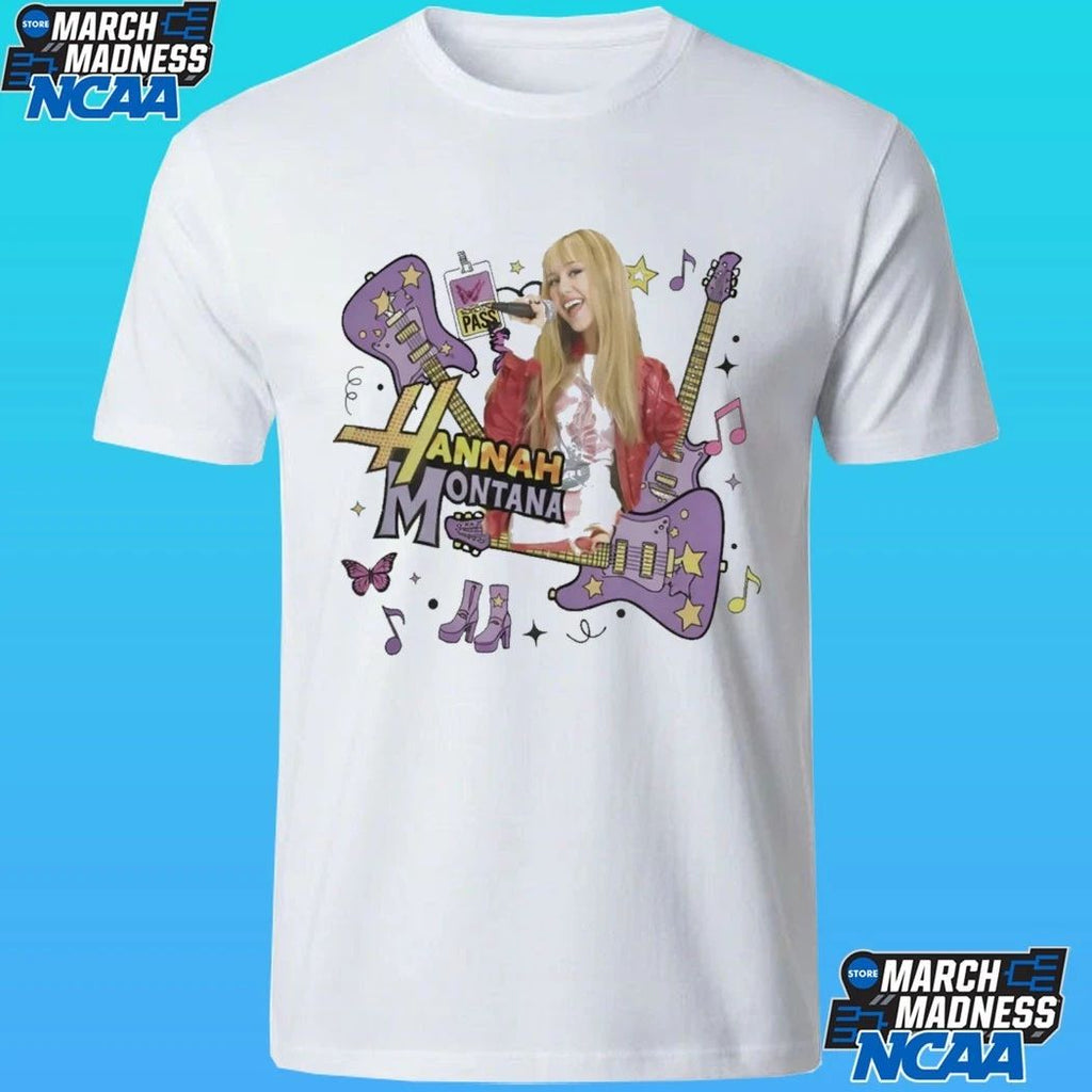 Retro Hannah Montana 2026 Graphic Iconic Y2K Pop Star Aesthetic Shirt