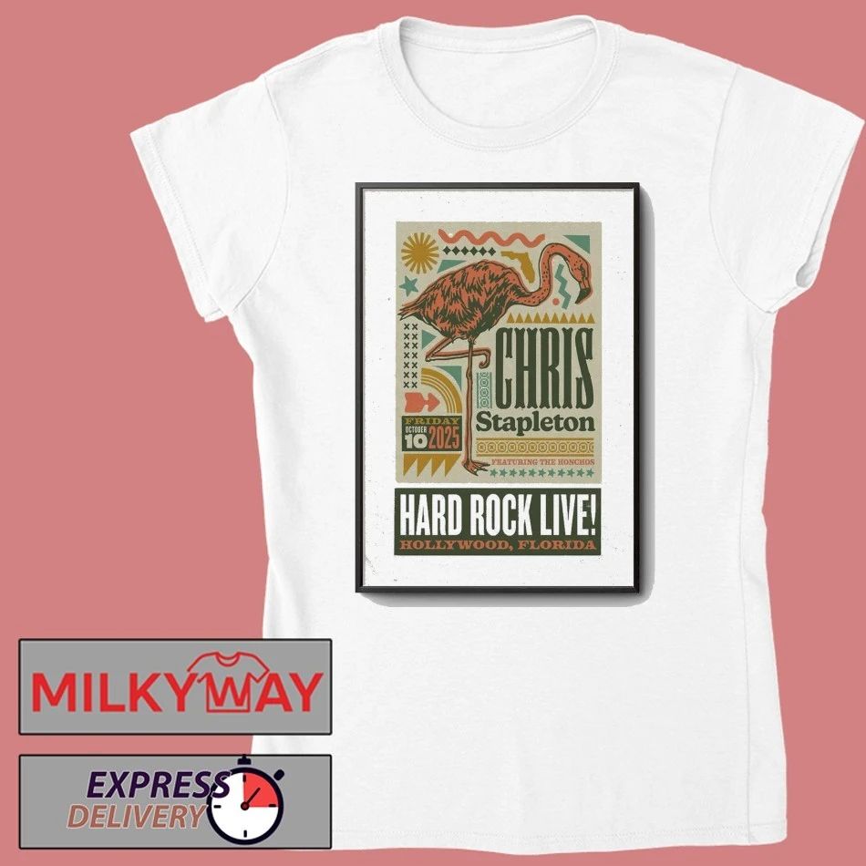 2025 Event Hard Rock Live Florida Chris Stapleton Poster shirt