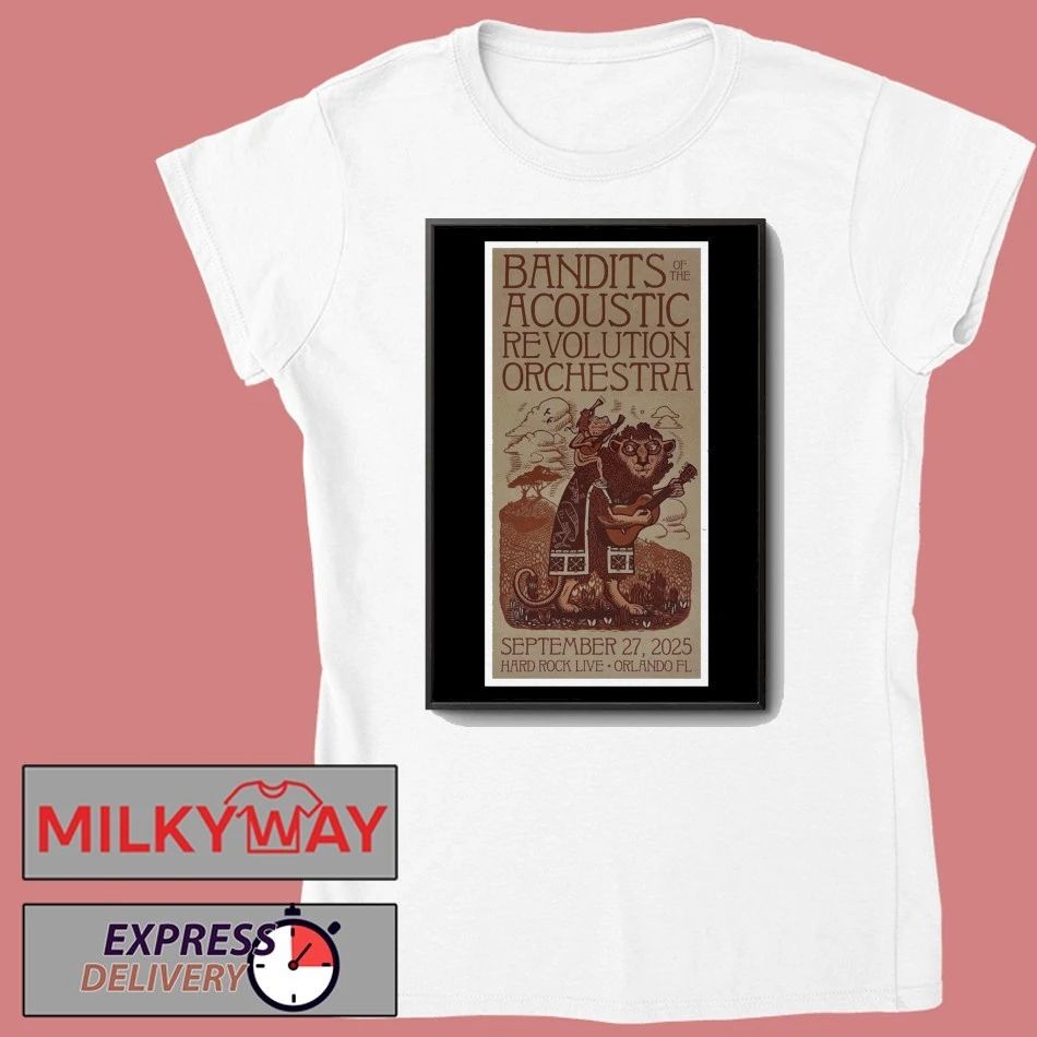Streetlight Manifesto Sep 27, 2025 Hard Rock Live Orlando, Orlando, FL Poster shirt