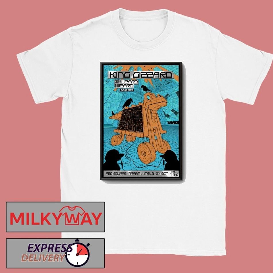 King Gizzard And The Lizard Wizard Tour Melbourne AUS Oct 24 2025 Poster shirt